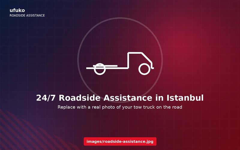 Ağır kaza yapmış veya yoldan çıkmış bir aracı askı donanımıyla emniyete alan vinçli kurtarıcı